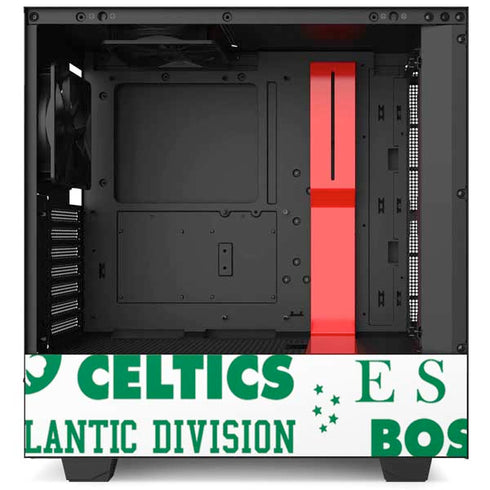 NBA Boston Celtics Historic Blast NZXT H510 Compact ATX Mid-Tower Case Skin