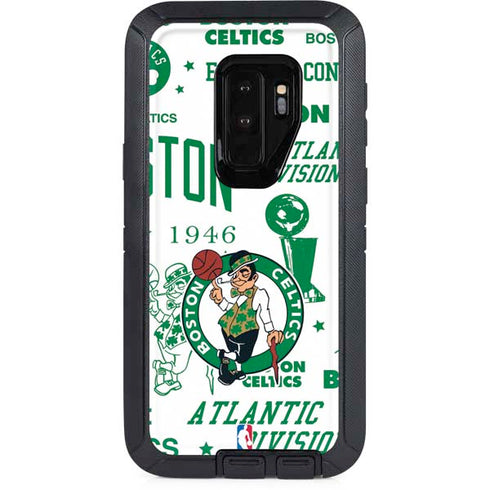 NBA Boston Celtics Historic Blast Otterbox Defender Galaxy Skin