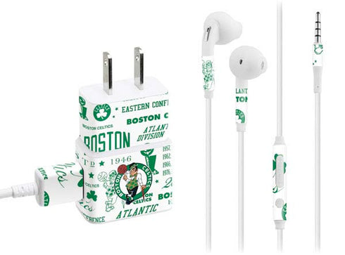 NBA Boston Celtics Historic Blast Phone Charger Skin