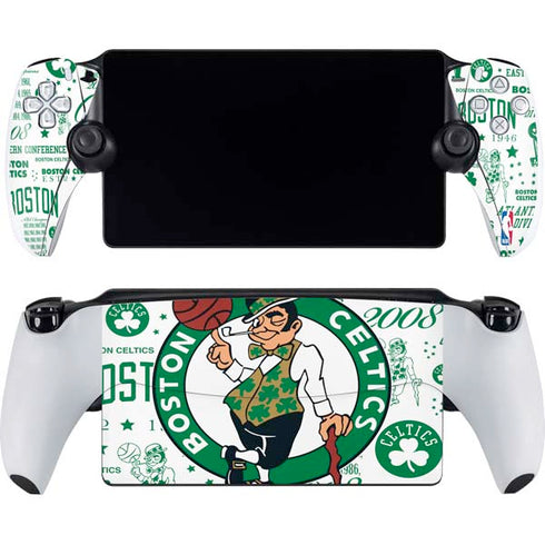 NBA Boston Celtics Historic Blast PlayStation Portal Remote Player Skin
