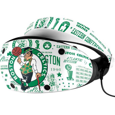 NBA Boston Celtics Historic Blast PlayStation VR2 Skin
