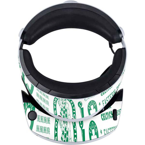 NBA Boston Celtics Historic Blast PlayStation VR2 Skin