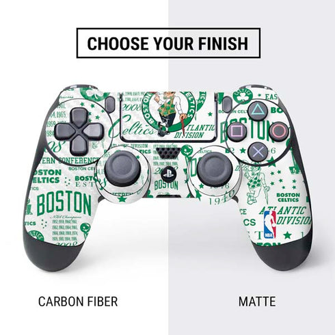 NBA Boston Celtics Historic Blast PS4 Controller Skin