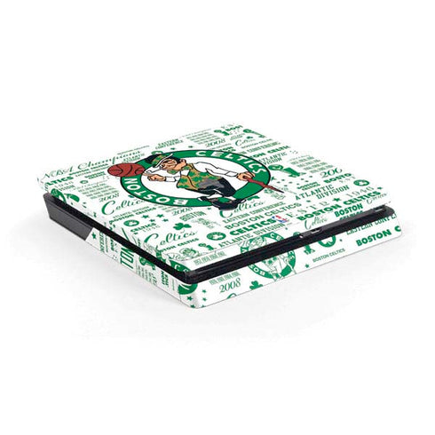 NBA Boston Celtics Historic Blast PS4 Slim Skin