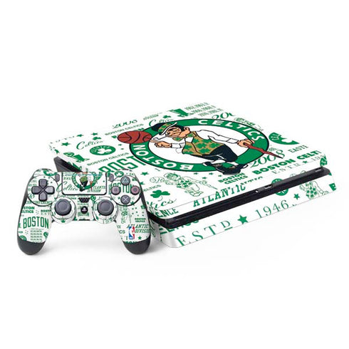 NBA Boston Celtics Historic Blast PS4 Slim Bundle Skin