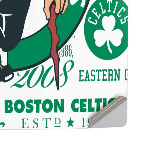 NBA Boston Celtics Historic Blast PS5 Console Skin