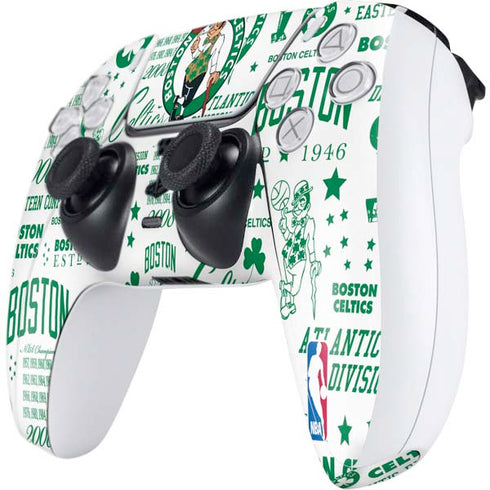 NBA Boston Celtics Historic Blast PS5 Controller Skin