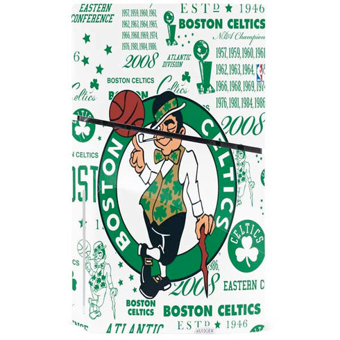 NBA Boston Celtics Historic Blast PS5 Slim Disk Bundle Skin
