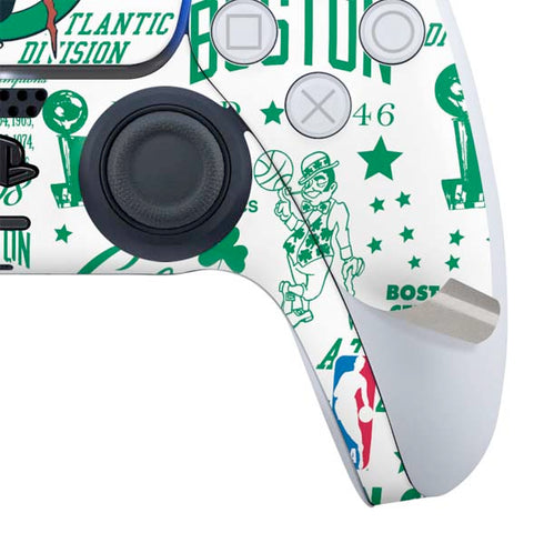 NBA Boston Celtics Historic Blast PS5 Slim Digital Edition Bundle Skin
