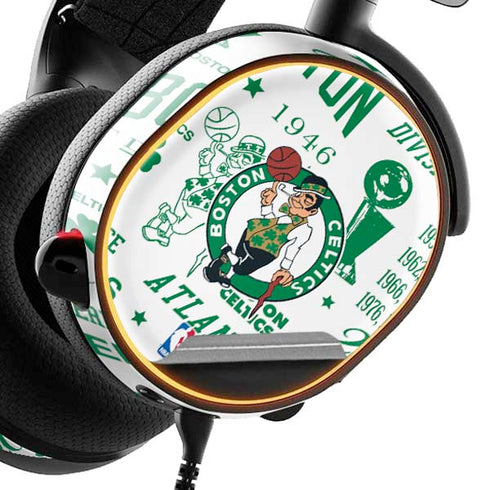 NBA Boston Celtics Historic Blast SteelSeries Arctis 3 Skin