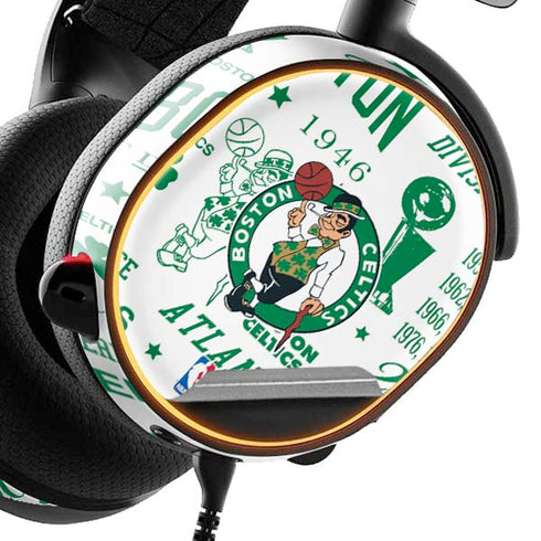 NBA Boston Celtics Historic Blast SteelSeries Arctis 5 Skin