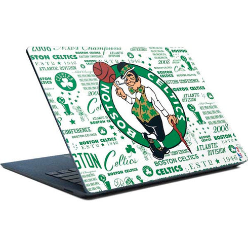 NBA Boston Celtics Historic Blast Surface Laptop Skin