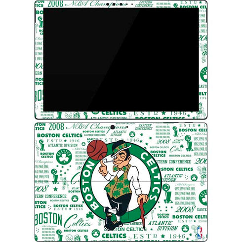 NBA Boston Celtics Historic Blast Surface Pro 7 Skin