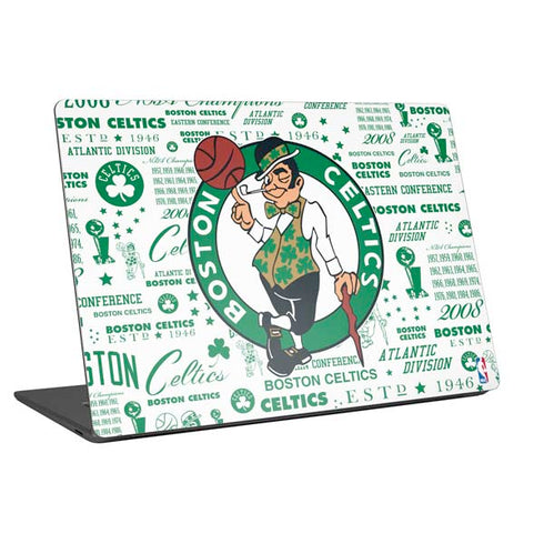NBA Boston Celtics Historic Blast Universal Laptop 13in (10.6 x 7.6in) Skin