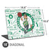 NBA Boston Celtics Historic Blast Universal Laptop 18in (14.6 x 10.6in) Skin