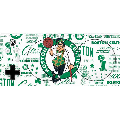 NBA Boston Celtics Historic Blast Xbox Adaptive Controller Skin