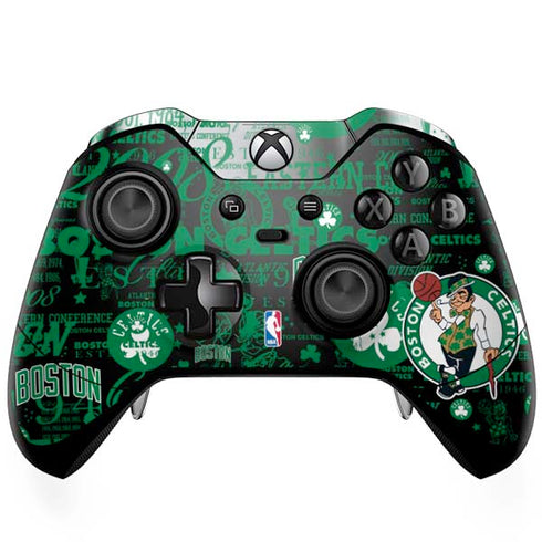 NBA Boston Celtics Historic Blast Xbox One Elite Controller Skin