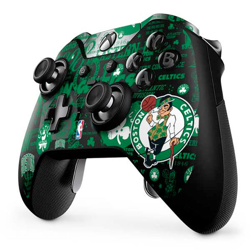 NBA Boston Celtics Historic Blast Xbox One Elite Controller Skin