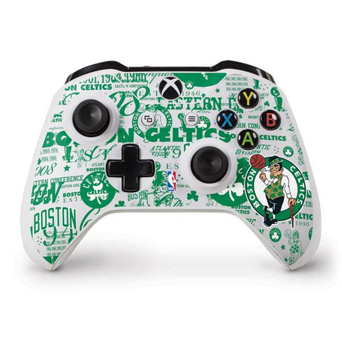 NBA Boston Celtics Historic Blast Xbox One S Controller Skin