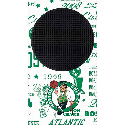 NBA Boston Celtics Historic Blast Xbox Series S Console Skin