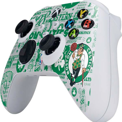 NBA Boston Celtics Historic Blast Xbox Series S Controller Skin