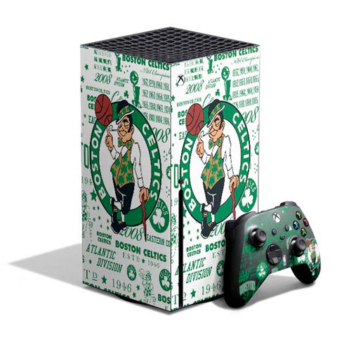 NBA Boston Celtics Historic Blast Xbox Series X Bundle Skin