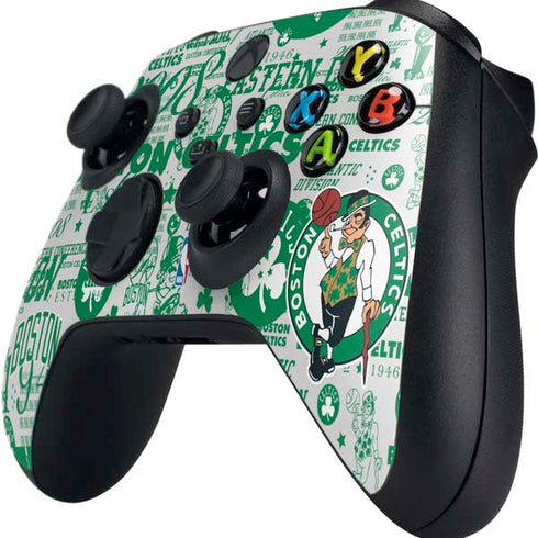 NBA Boston Celtics Historic Blast Xbox Series X Controller Skin