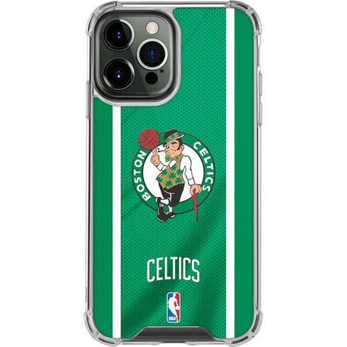 NBA Boston Celtics iPhone 14 Pro Max Clear Case
