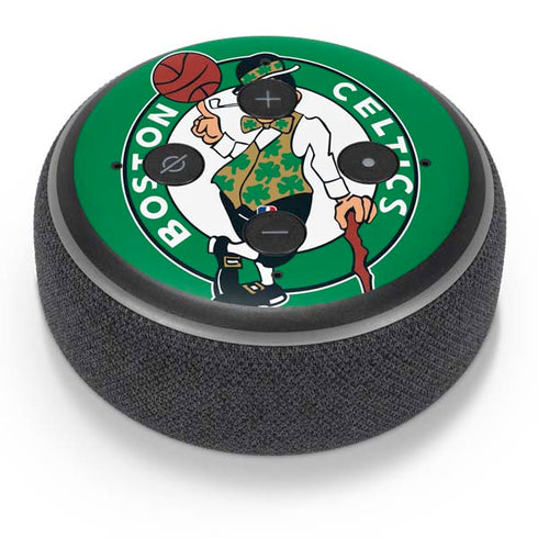 NBA Boston Celtics Large Logo Amazon Echo Dot Skin