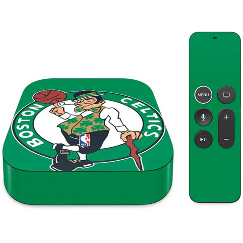 NBA Boston Celtics Large Logo Apple TV Skin