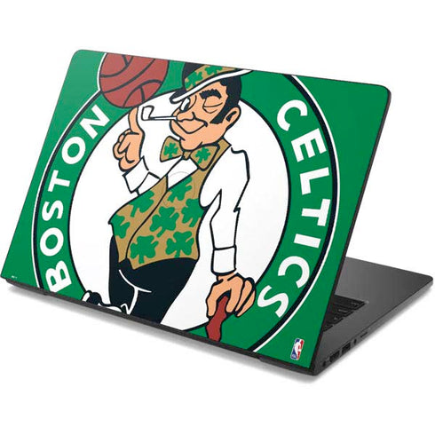 NBA Boston Celtics Large Logo Dell Chromebook Skin