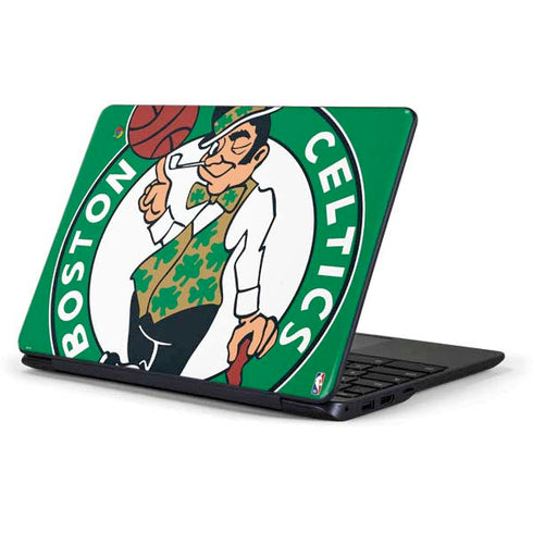 NBA Boston Celtics Large Logo Samsung Chromebook Skin