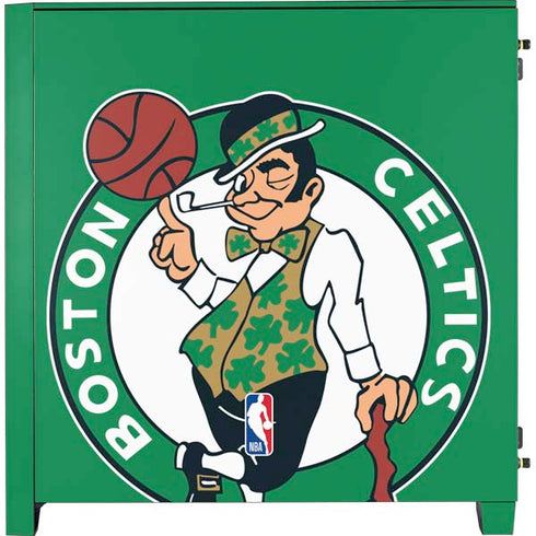 NBA Boston Celtics Large Logo Corsair 4000D Tempered Glass Mid-Tower ATX Case Skin
