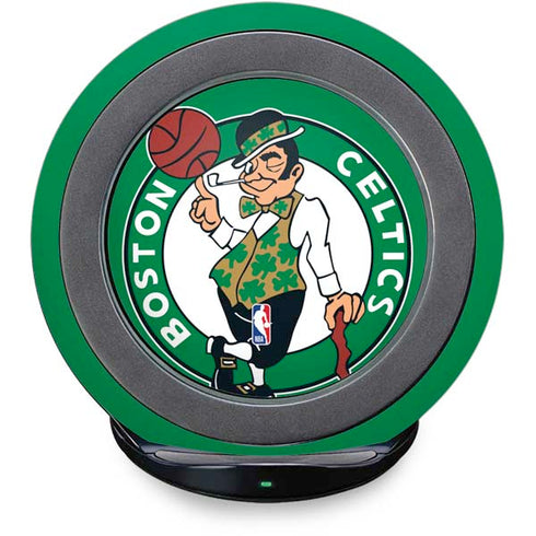 NBA Boston Celtics Large Logo Fast Charge Wireless Charging Stand Skin