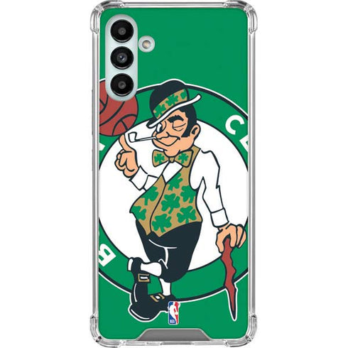 NBA Boston Celtics Large Logo Galaxy A13 5G Clear Case