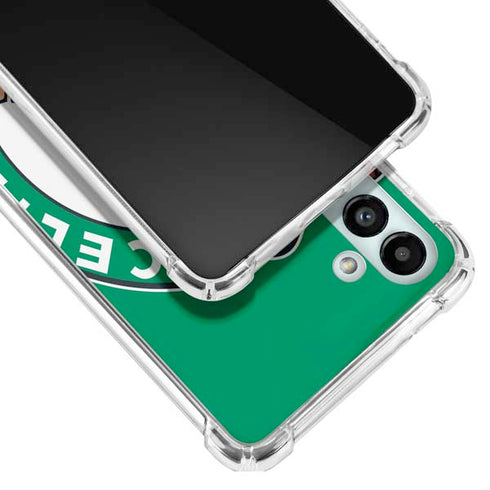 NBA Boston Celtics Large Logo Galaxy A13 5G Clear Case