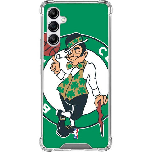 NBA Boston Celtics Large Logo Galaxy A15 5G Clear Case