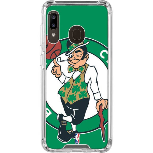 NBA Boston Celtics Large Logo Galaxy A30 Clear Case