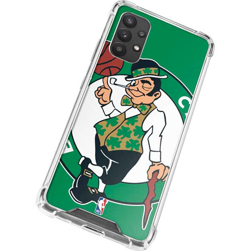 NBA Boston Celtics Large Logo Galaxy A32 5G Clear Case