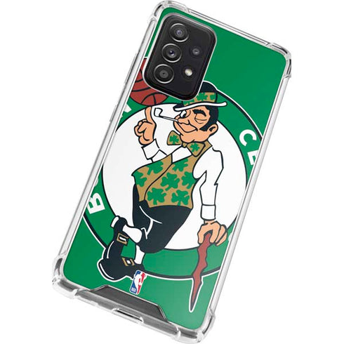 NBA Boston Celtics Large Logo Galaxy A52 5G Clear Case