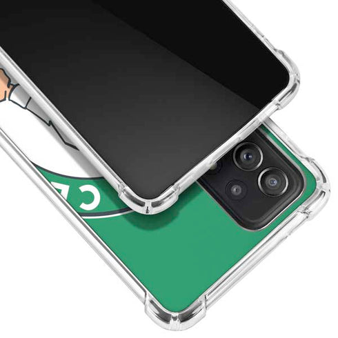NBA Boston Celtics Large Logo Galaxy A52 5G Clear Case