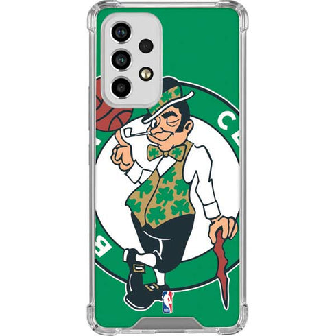 NBA Boston Celtics Large Logo Galaxy A53 5G Clear Case
