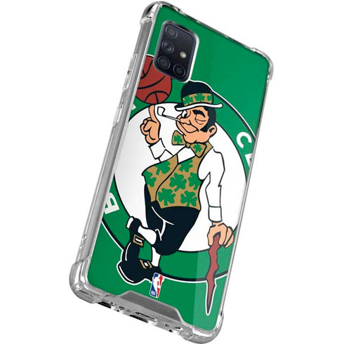 NBA Boston Celtics Large Logo Galaxy A71 5G Clear Case