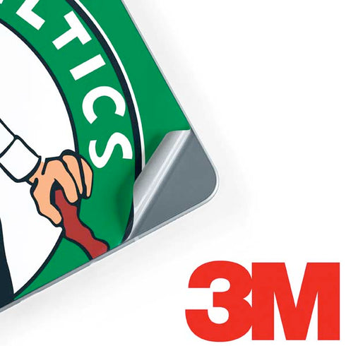 NBA Boston Celtics Large Logo Galaxy Book 12in Skin