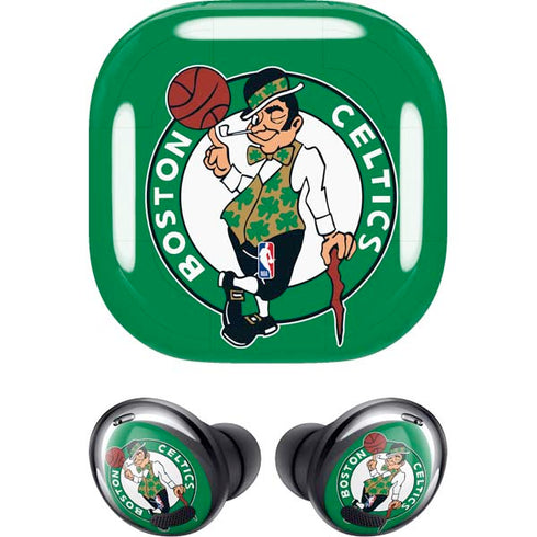 NBA Boston Celtics Large Logo Galaxy Buds Pro Skin
