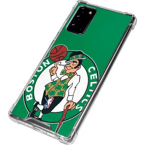 NBA Boston Celtics Large Logo Galaxy Note20 5G Clear Case