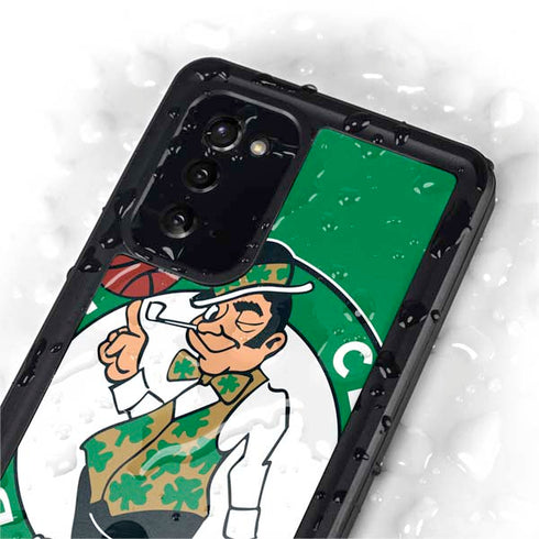 NBA Boston Celtics Large Logo Galaxy Note20 5G Waterproof Case