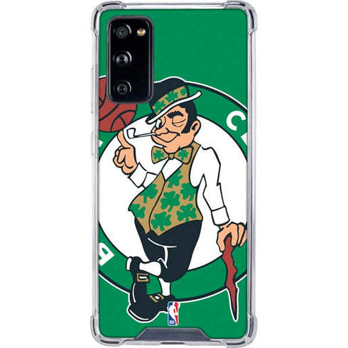 NBA Boston Celtics Large Logo Galaxy S20 FE Clear Case