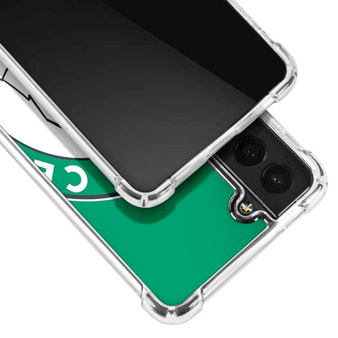 NBA Boston Celtics Large Logo Galaxy S21 FE Clear Case