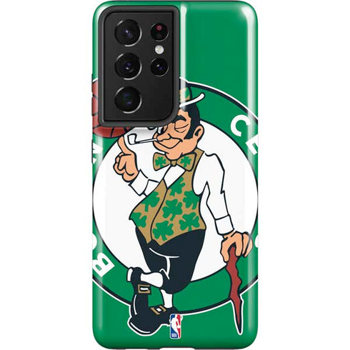 NBA Boston Celtics Large Logo Galaxy S21 Ultra 5G Pro Case